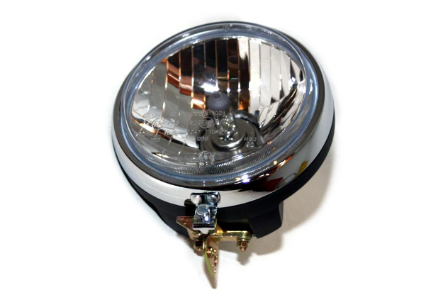 thumbnail interactive-video image 1 of LED Headlight With E-Mark For Simson S51 S50 Schwalbe Star KR51/2 Sperber – 12V 1 of 3