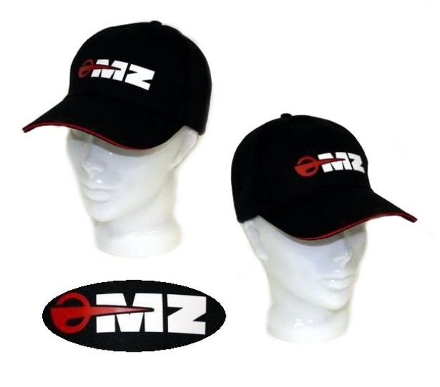 Bild von Basecap MZ schwarz/rot