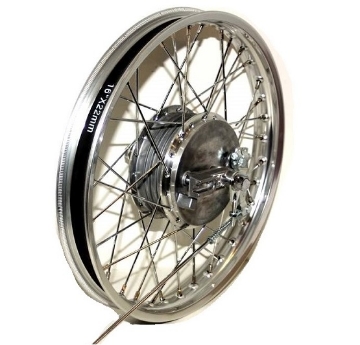 Zeige Details für Speichenrad mit Bremsschild Simson S51B  -hinten Bild von Speichenrad mit Bremsschild Simson S51B  -hinten