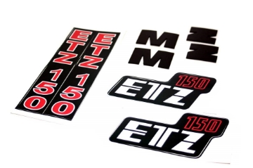Zeige Details für Klebefolie-Set MZ ETZ150 Bild von Klebefolie-Set MZ ETZ150