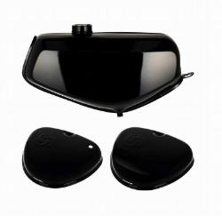 Bild von Tank-Set schwarz glanz-lackiert + Seitendeckel S51 Enduro Bild von Tank-Set schwarz glanz-lackiert + Seitendeckel S51 Enduro