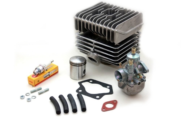 Bild von Zylinderset Tuning Simson S51 S53 - 60cm³ 4-Kanal