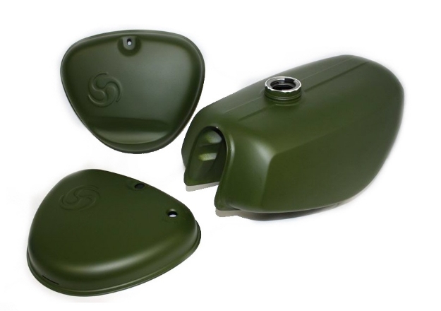 Bild von Tank-Set Nato-Oliv + Seitendeckel S51 Enduro
