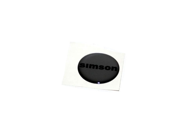 Bild von Klebefolie "SIMSON" für Bremssattel Simson S51 S53 SR50 SR80