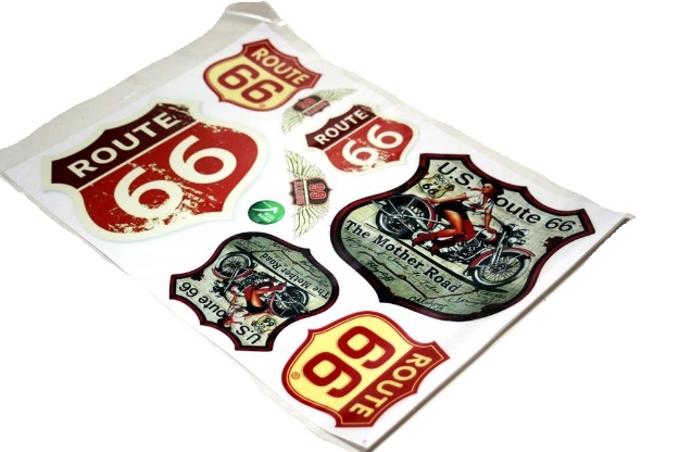Bild von Klebefolie -Set Route 66