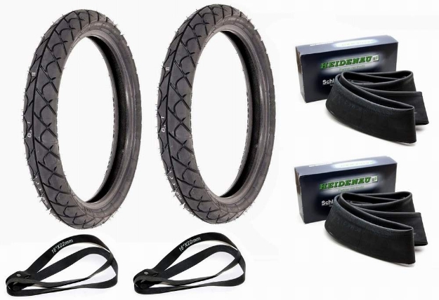 Bild von Reifen-Set 80/80x16 K63 Simson S50 S51 S53 KR51