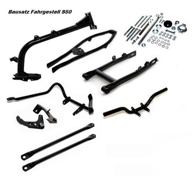 Bild von Fahrgestell Simson Rahmen S50