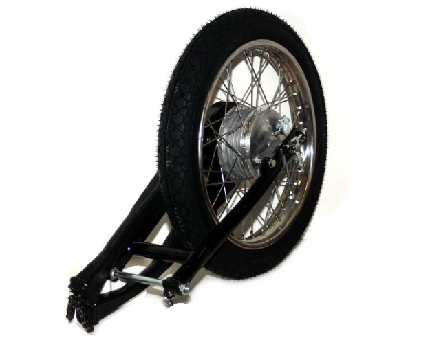 Bild von Fahrgestell Simson S51N S51B S53N S53B  -hinten