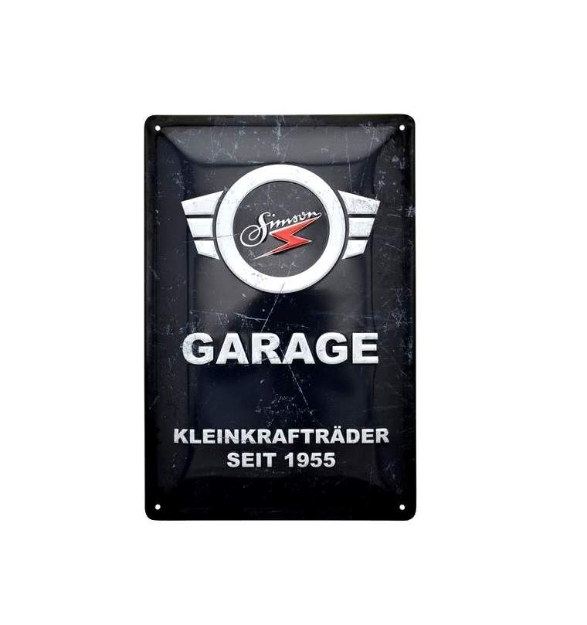 Bild von Blechschild SIMSON Garage