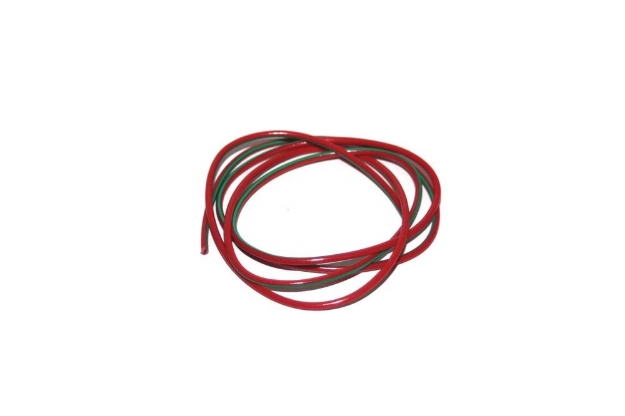 Bild von Kfz Leitung Kabel rot-grün