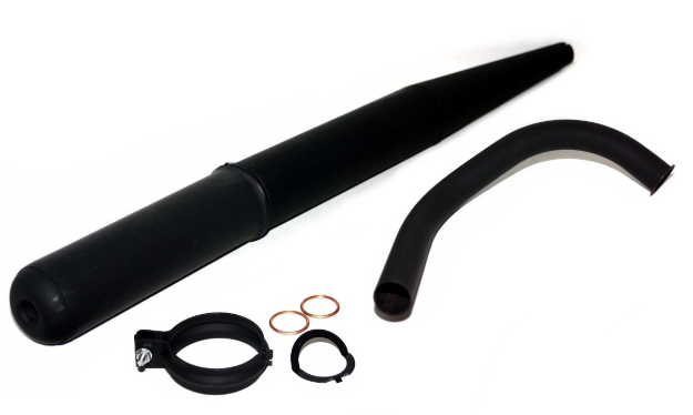 Bild von Auspuffanlage Simson S51 S50 KR51/2 -schwarz PPB
