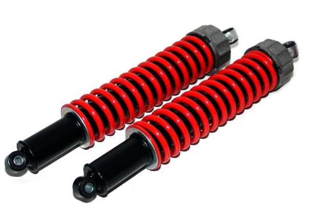 Bild von Federbeine Simson Roller SR50 SR80  -schwarz/rot