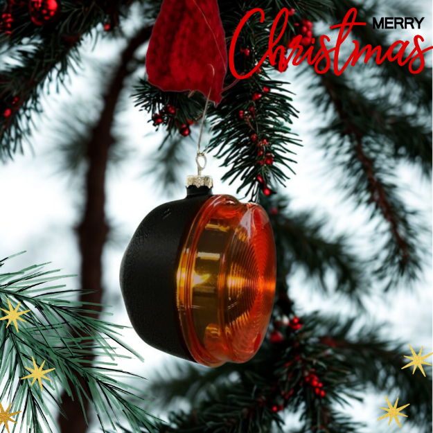 Bild von Weihnachtskugel "Blinker" Simson MZ