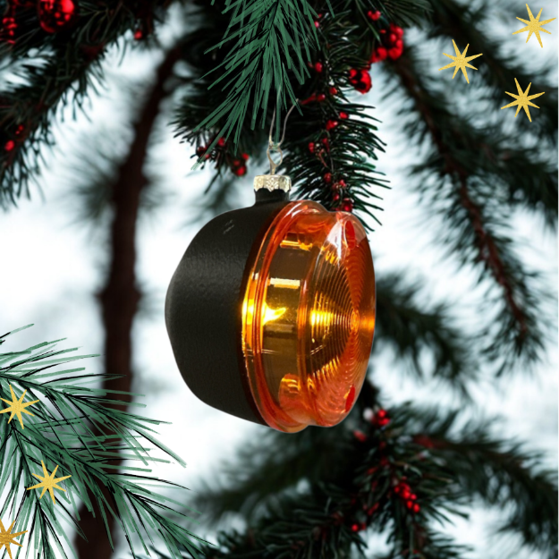 Bild von Weihnachtskugel "Blinker" Simson MZ