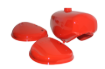 Bild von Tank-Set flammenrot-lackiert + Seitendeckel S51 Enduro