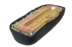 Bild von Sitzbank Simson Schwalbe KR51/1 KR51/2 SR4-2 SR4-3 SR4-4  -schwarz strukturiert ohne Aufdruck