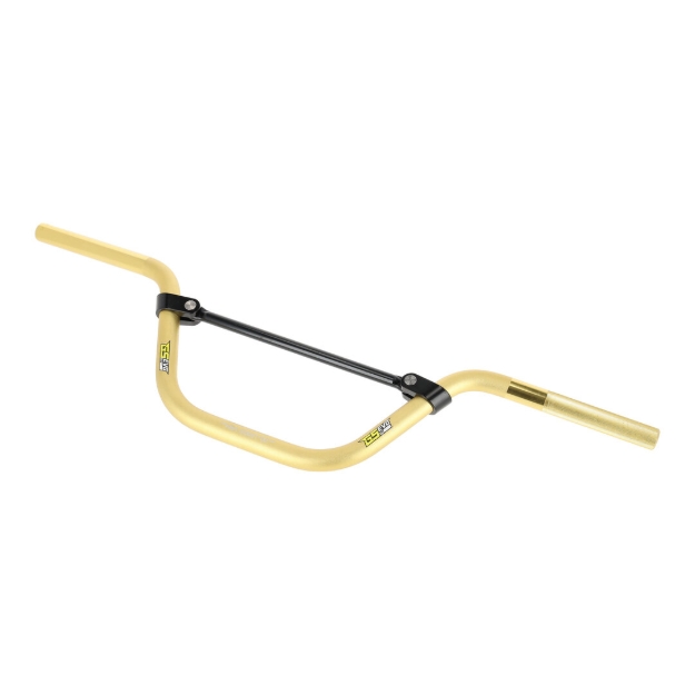 Bild von Lenkerrohr GS EVO -high- gelb Simson S50 S51 Enduro -mit Querstrebe