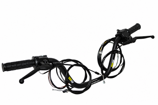 Bild von Lenkereinheit Simson S51B Enduro  -GS Lenker schwarz