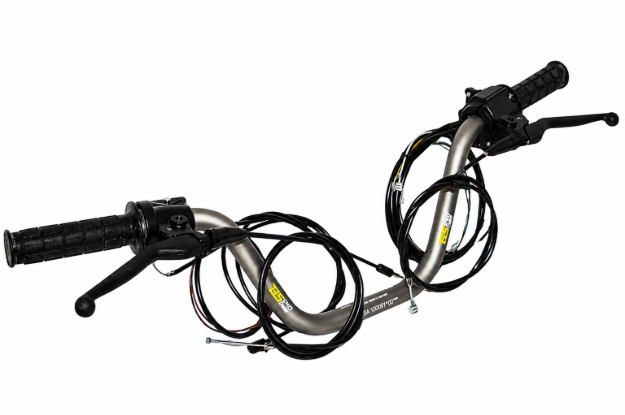 Bild von Lenkereinheit Simson S51B Enduro  -GS Lenker titan