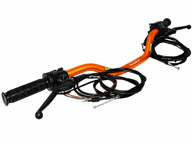 Bild von Lenkereinheit Simson S51B -GS Lenker orange