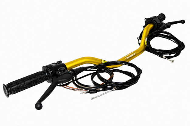 Bild von Lenkereinheit Simson S51B -GS Lenker gelb