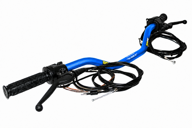 Bild von Lenkereinheit Simson S51B -GS Lenker blau