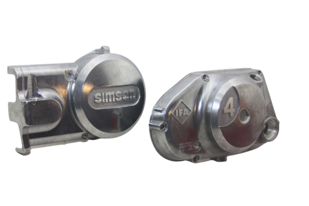 Bild von Kupplungsdeckel + Lichtmaschinendeckel S51 S53 KR51/2 SR50 SR80  -poliert