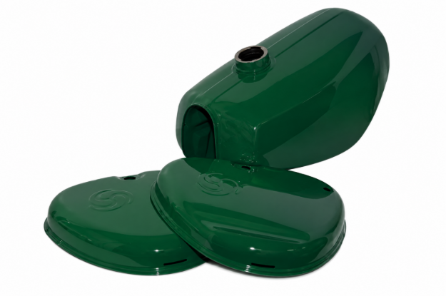 Bild von Tank-Set billardrün-lackiert + Seitendeckel S51 Enduro