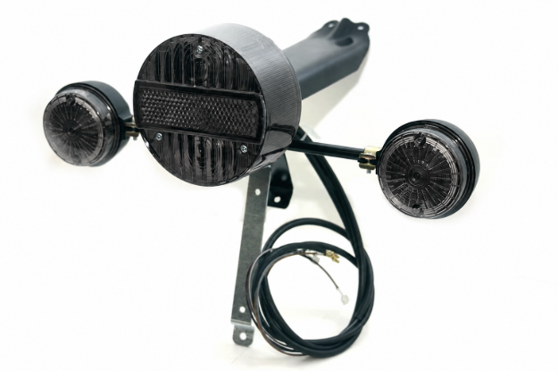 Bild von Rücklichtkombination MZ ETZ250 -Rauchgrau