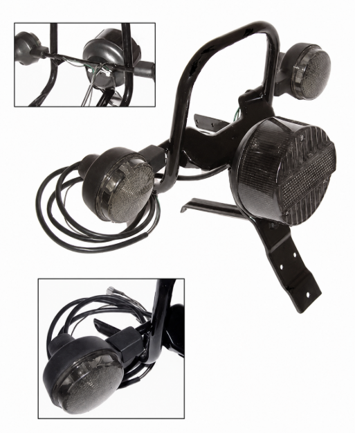 Bild von Rücklichtkombination Simson Roller SR50 SR80B  -Rauchgrau