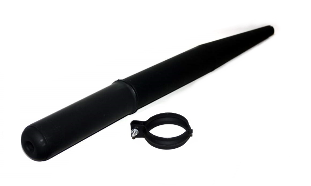 Bild von Auspuff Simson S50 S51 S53 KR51/1 KR51/2 SR50 SR80 - schwarz PPB