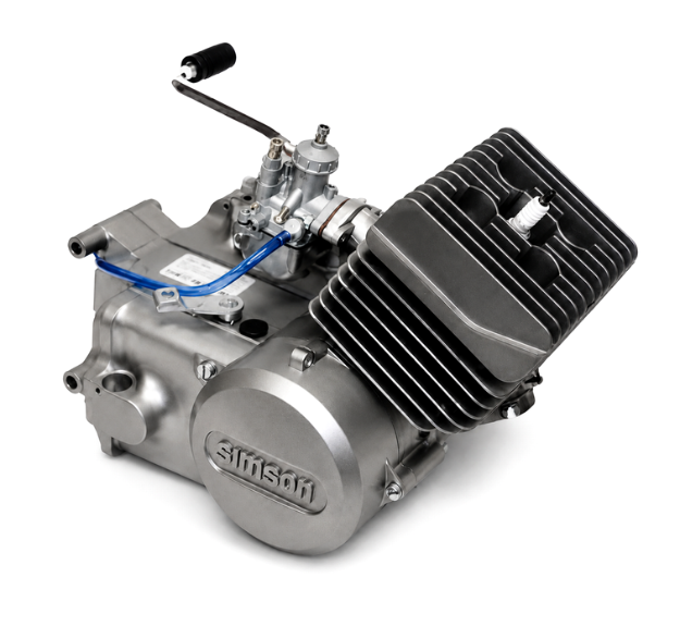 Bild von Motor  60 cm³ Simson KR51/2  - mit Anbauteilen -MEGU-Zylinder
