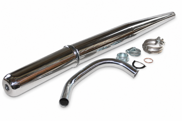 Bild von Auspuffanlage Simson S51 S50 - Edelstahl poliert