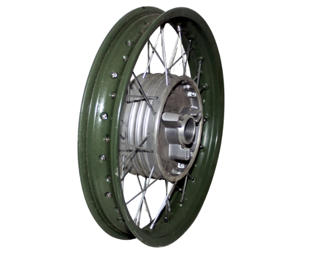 Bild von Speichenrad 16" TS250A NVA  -hinten