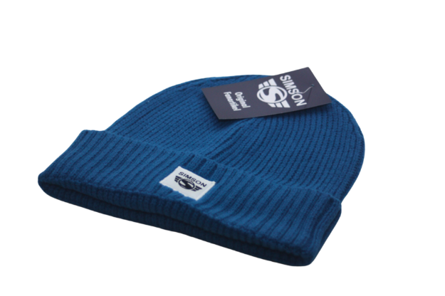 Bild von Wintermütze Simson blau