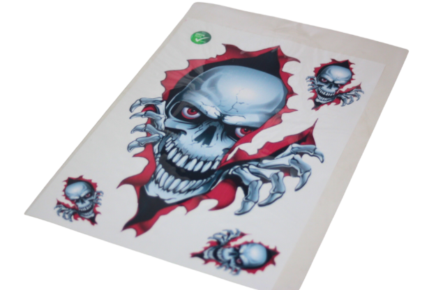 Bild von Klebefolie - Set "Totenkopf"   -4 teilig