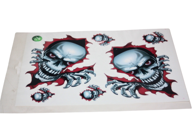 Bild von Klebefolie - Set "Totenkopf"   -6 teilig