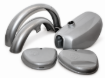Bild von Tank- und Kotflügel-Set  -silber Simson S51 Enduro